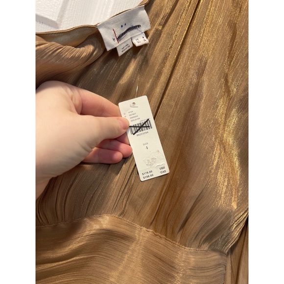 By Anthropologie One-Shoulder Metallic
Jumpsuit - Picture 8 of 8